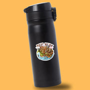 New York Sticker | Isometric NY Art Decal for Laptop, Water Bottle & Phone | NYC Souvenir Gift