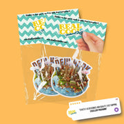 New York Sticker | Isometric NY Art Decal for Laptop, Water Bottle & Phone | NYC Souvenir Gift