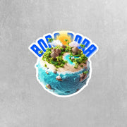 Bora Bora Sticker | Tropical Bora Bora Decal | Bora Bora Souvenir