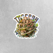 Tuscany Italy Sticker | Tuscany Decal for Laptops, Water Bottles & Cars – Beautiful Souvenir from Florence
