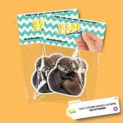 Hugging Otters Sticker | Cute Otters Decal for Laptop, Water Bottle, & Planner - Adorable Otters Gift for Any Occasion