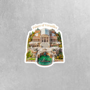 Palace of Versailles Sticker - Elegant French Art Décor, Vintage Travel Souvenir, Gift for Art Lovers & History Buffs