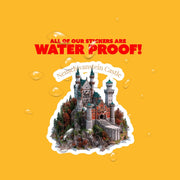 Neuschwanstein Castle Sticker | Germany Decal Art for Travelers, Vintage Wall Décor, Travel Souvenir, Unique Gift