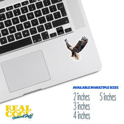 Eagle Sticker | Flying Eagle Decal | American Eagle Sticker