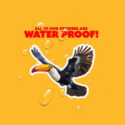 Toucan Sticker | Flying Toucan Decal for Cars, Laptops & Water Bottles | Unique Bird Art for Nature Lovers