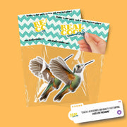 Hummingbird Sticker | Hummingbird Decal | Bird Lover Gift