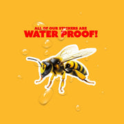 Hornet Sticker - Hornet Decal - Water Bottles & Home Decor - Insect Art Unique Gift Idea