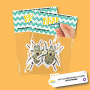 Vibrant Weevil Sticker - Waterproof, Weatherproof Vinyl Bug Sticker for Laptop, Water Bottle, Car, Nature Lovers