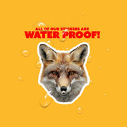 Fox Sticker | Vinyl Fox Head Decal for Laptops, Water Bottles & Mugs | Cute Animal Decor, Wildlife Lover Gift
