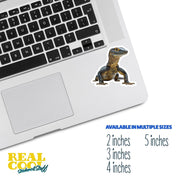 Nile Monitor Sticker | Cute Animal Vinyl Decal for Laptops, Water Bottles & More | Wildlife Theme