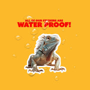 Iguana Sticker | Colorful Iguana Decal for Laptops, Water Bottles & More | Unique Animal Art Decor
