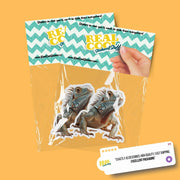 Iguana Sticker | Colorful Iguana Decal for Laptops, Water Bottles & More | Unique Animal Art Decor