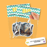 Covent Garden Sticker - London Decal, England Theme, Cute Travel Gift for Map Lovers & Souvenir Collectors