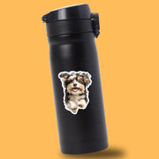 Running Havanese - Vinyl Dog Decal, Cute Havanese Decal, Pet Lover Gift, Car Laptop Sticker, Dog Owner Accessory