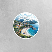 Albania Sticker | Albanian Riviera Vinyl Decal - Unique Travel Souvenir, Nature Lover Gift, Perfect for Laptops & Water Bottles