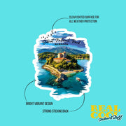 Albania Sticker | Butrint National Park Vinyl Decal - Unique Travel Souvenir, Nature Lover Gift, Perfect for Laptops & Water Bottles