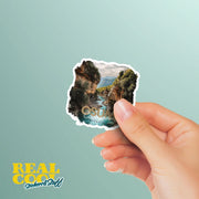 Albania Sticker | Osum Canyon Albania Vinyl Decal - Unique Travel Souvenir, Nature Lover Gift, Perfect for Laptops & Water Bottles