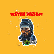 Algeria Sticker | Algeria Vinyl Decal - Unique Travel Souvenir, Nature Lover Gift, Perfect for Laptops & Water Bottles