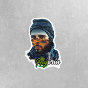 Algeria Sticker | Algeria Vinyl Decal - Unique Travel Souvenir, Nature Lover Gift, Perfect for Laptops & Water Bottles