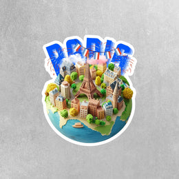 Paris Sticker - Eiffel Tower Sticker - France Sticker