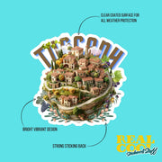 Tuscany Italy Sticker | Tuscany Decal for Laptops, Water Bottles & Cars – Beautiful Souvenir from Florence