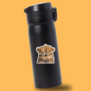 Hugging Lion Cubs Sticker | Cute Lion Cubs Decal for Laptop, Water Bottle, & Planner - Adorable Lion Cubs Gift for Any Occasion