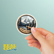 National Park Service Sticker | Outdoor Adventure Decal for Nature Lovers & Hikers | Waterproof Vinyl Art