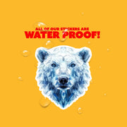 Polar Bear Sticker | Polar Bear Geometric Sticker | Bear Sticker Kaleidoscope