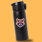Racoon Sticker | Racoon Geometric Sticker | Racoon Sticker Kaleidoscope
