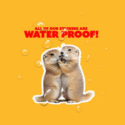Hugging Prarie Dogs Sticker | Cute Prarie Dogs Decal for Laptop, Water Bottle, & Planner - Adorable Prarie Dogs Gift for Any Occasion