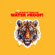 Tiger Sticker | Tiger Geometric Sticker | Tiger Sticker Kaleidoscope