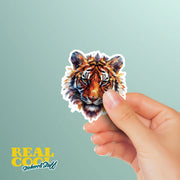 Tiger Sticker | Tiger Geometric Sticker | Tiger Sticker Kaleidoscope