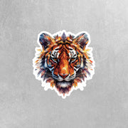 Tiger Sticker | Tiger Geometric Sticker | Tiger Sticker Kaleidoscope