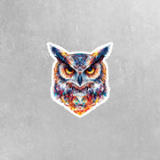 Owl Sticker | Owl Geometric Sticker | Owl Sticker Kaleidoscope