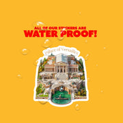 Palace of Versailles Sticker - Elegant French Art Décor, Vintage Travel Souvenir, Gift for Art Lovers & History Buffs