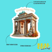 Brandenburg Gate Sticker | Berlin Sticker | German Sticker
