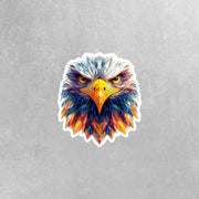 Eagle Sticker | Eagle Geometric Sticker | American Eagle Sticker Kaleidoscope