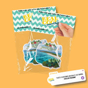 Prickly Pear Cay Anguilla Sticker | Caribbean Decal for Laptops, Water Bottles & Travel Lovers | Unique Island Souvenir