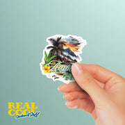 Aruba Sticker - Colorful Beach Decal, Tropical Island Art, Travel Souvenir, Waterproof Vinyl, Perfect for Laptops & Water Bottles