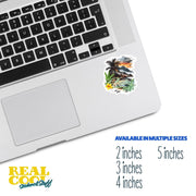 Aruba Sticker - Colorful Beach Decal, Tropical Island Art, Travel Souvenir, Waterproof Vinyl, Perfect for Laptops & Water Bottles
