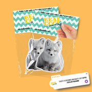 Arctic Fox Sticker | White Fox Sticker | Fox Decal