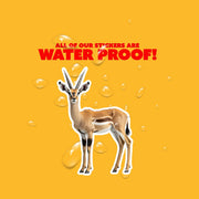 Antelope Sticker | Antelope Decal for Water Bottles, Laptops & More - Cute Animal Vinyl Art, Perfect Gift for Nature Lovers