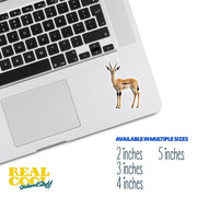 Antelope Sticker | Antelope Decal for Water Bottles, Laptops & More - Cute Animal Vinyl Art, Perfect Gift for Nature Lovers
