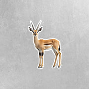 Antelope Sticker | Antelope Decal for Water Bottles, Laptops & More - Cute Animal Vinyl Art, Perfect Gift for Nature Lovers