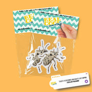 Vibrant Weevil Sticker - Waterproof, Weatherproof Vinyl Bug Sticker for Laptop, Water Bottle, Car, Nature Lovers