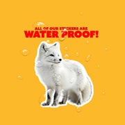Arctic Fox Sticker | White Fox Sticker | Fox Decal