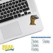 Nile Monitor Sticker | Cute Animal Vinyl Decal for Laptops, Water Bottles & More | Wildlife Theme