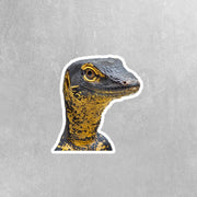 Nile Monitor Sticker | Cute Animal Vinyl Decal for Laptops, Water Bottles & More | Wildlife Theme