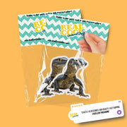 Nile Monitor Sticker | Cute Animal Vinyl Decal for Laptops, Water Bottles & More | Wildlife Theme