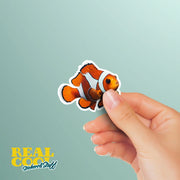 Clown Fish Sticker | Colorful Clown Fish Decal for Water Bottles, Laptops & More - Cute Marine Life Decor